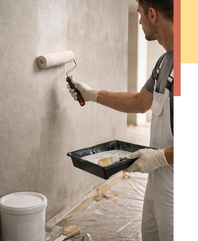 Грунтовка стен в Надыме от 2283 руб. м2 — быстро, недорого, с материалом | ОТДЕЛОЧНИК-Ндм