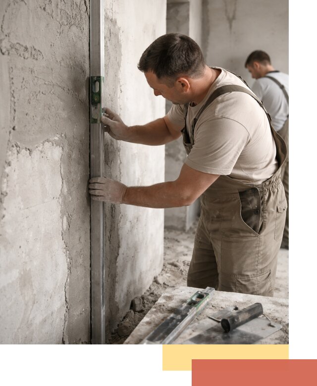 Установка штукатурных маяков в Надыме с гарантией качества