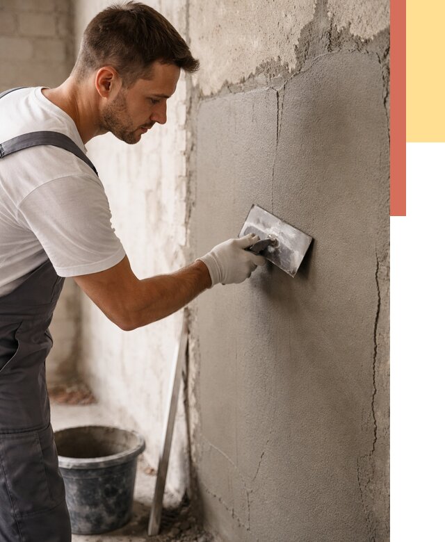 Штукатурка стен под плитку в Надыме от 4359 руб./м2 — выравнивание под плитку | ОТДЕЛОЧНИК-Ндм