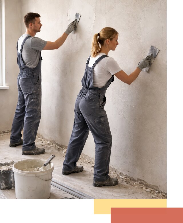 Штукатурка стен под обои в Надыме профессионально и быстро