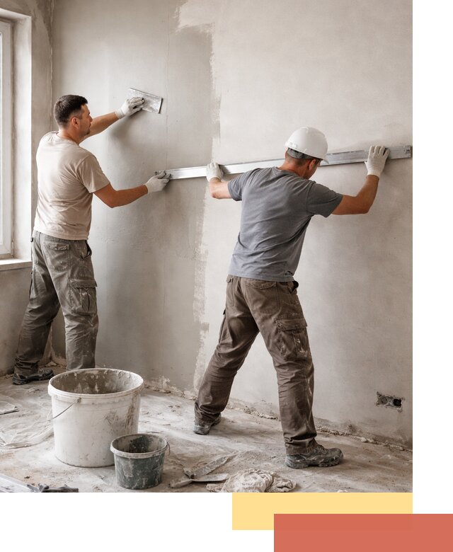 Штукатурка стен под покраску в Надыме качественно и быстро