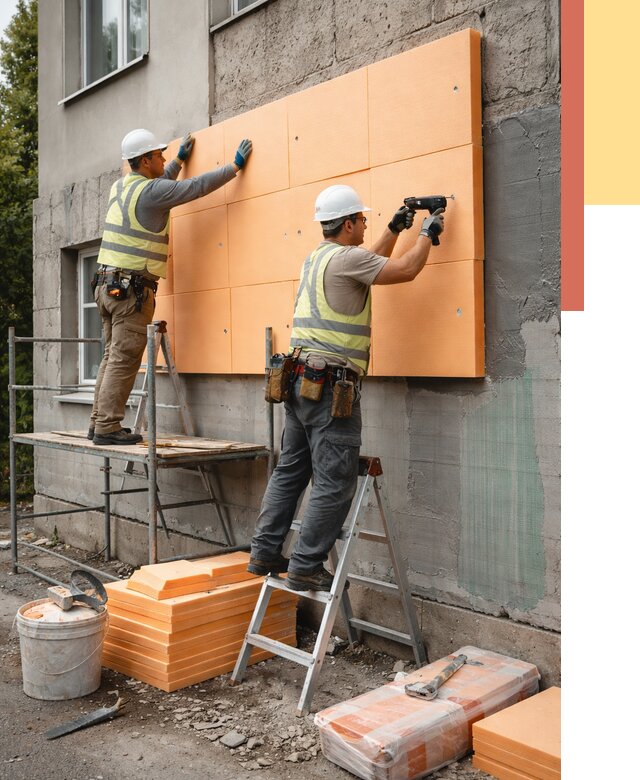 Утепление стен пеноплексом в Надыме от 1920 руб./м2 — быстро и недорого | ОТДЕЛОЧНИК-Ндм