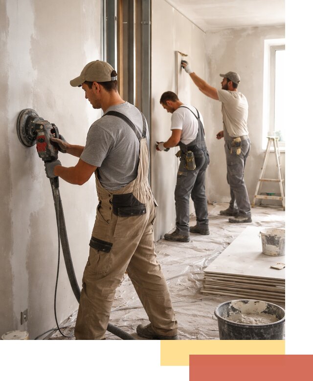 Профессиональная отделка стен в Надыме качественно и в срок