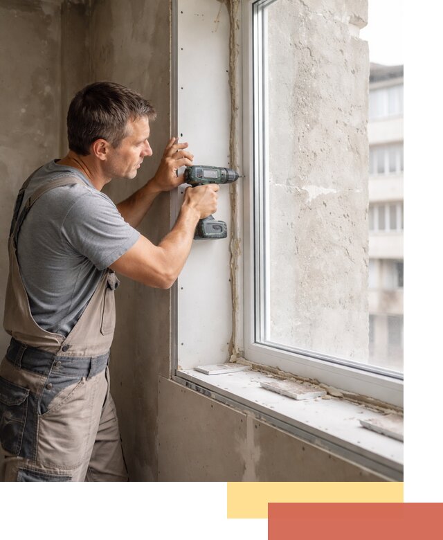 Монтаж гипсокартонных откосов в Надыме под ключ