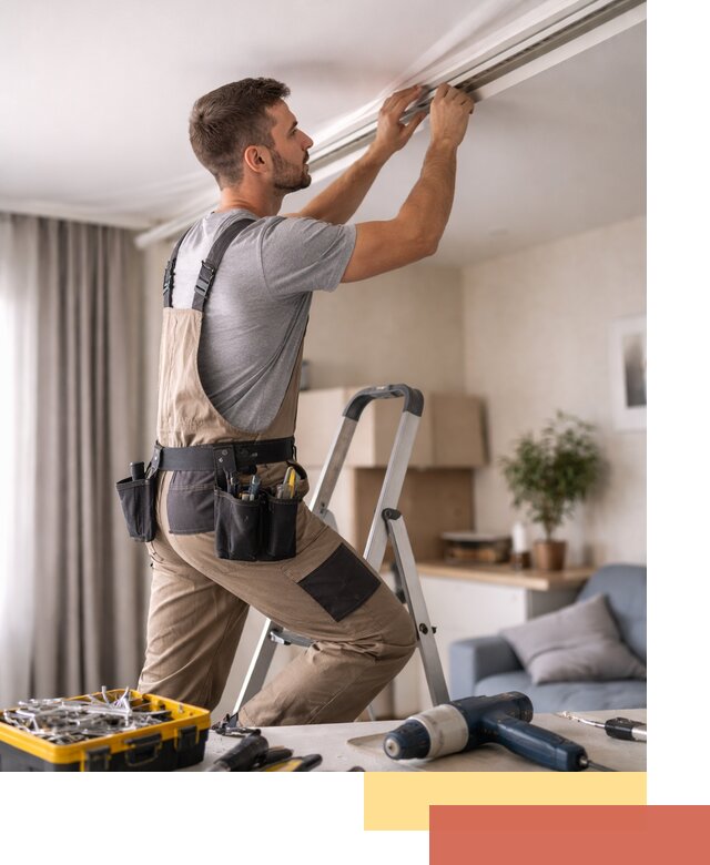 Ремонт натяжных потолков в Надыме — качественно и оперативно