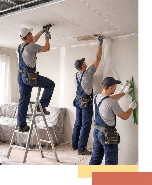 Профессиональная отделка потолка в Надыме быстро и качественно