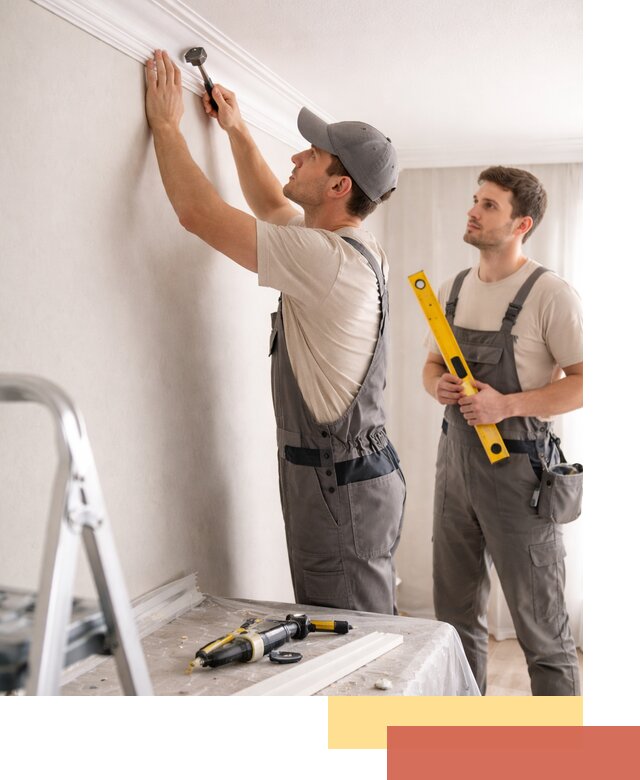 Монтаж потолочного плинтуса в Надыме качественно и быстро